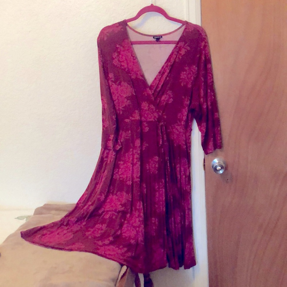 Torrid faux wrap dress